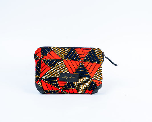 Orange Pattern Jazzy Pouch JP109
