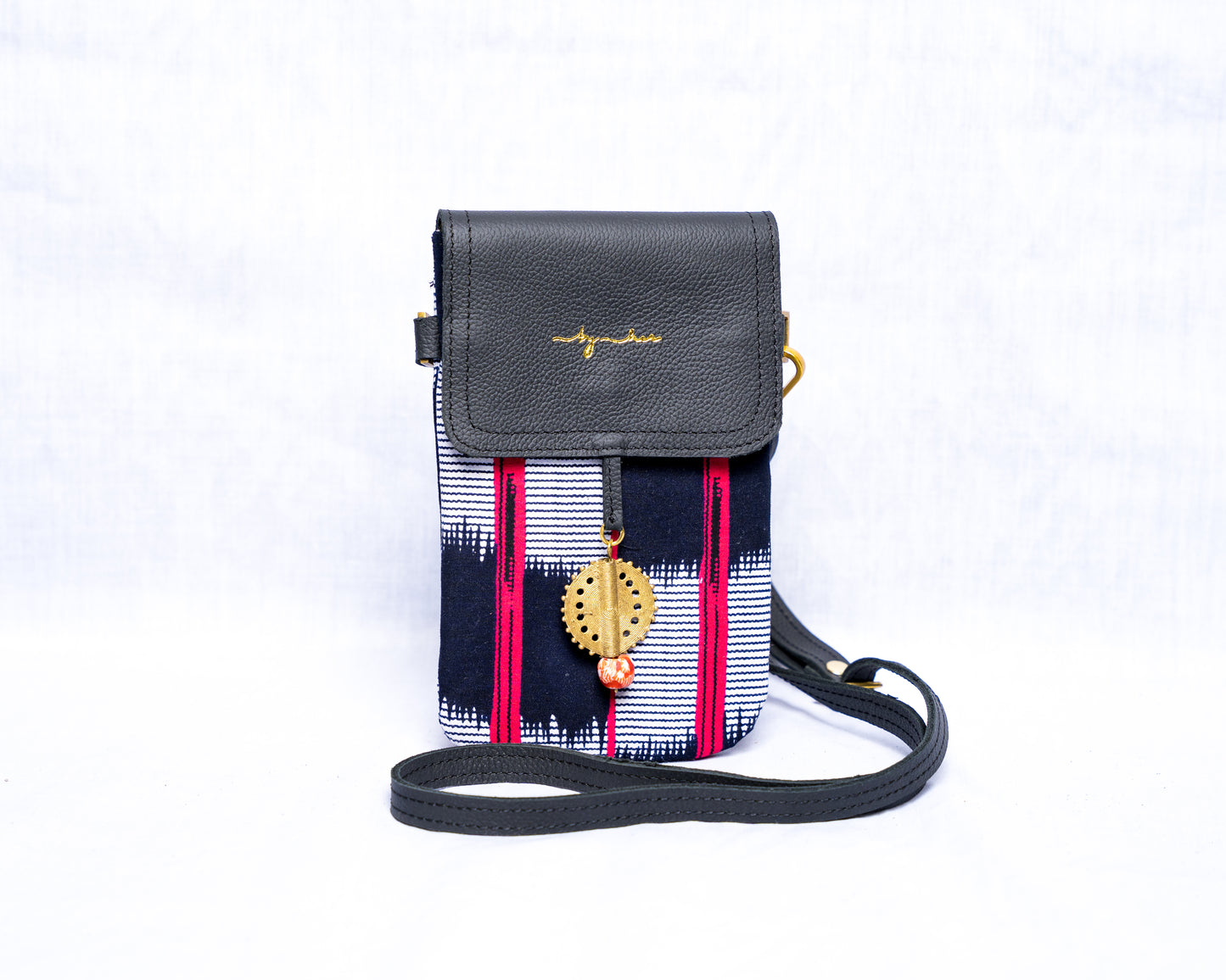 Black/White KIKI Crossbody Bag Cr224