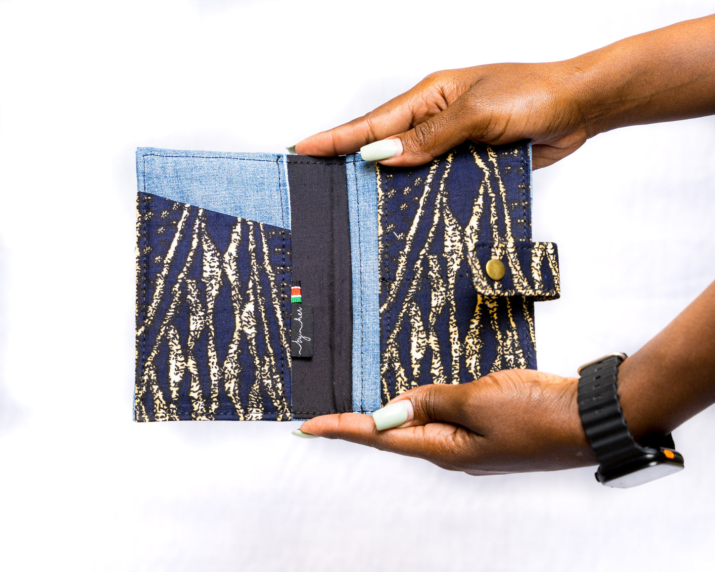 African Blue ZURI Passport Holder ZP021