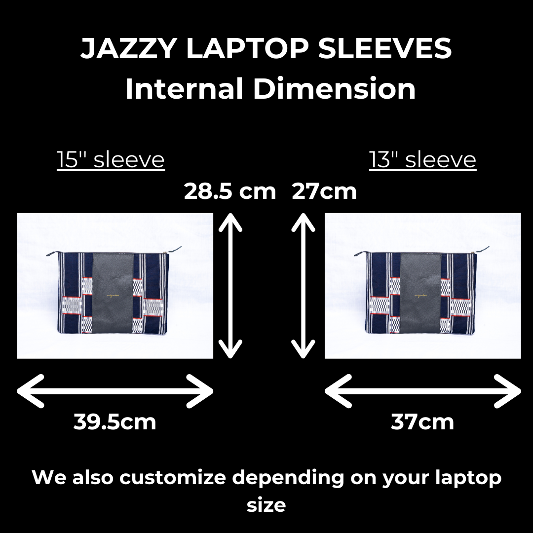 Dark Blue Jazzy Laptop Bag JA106