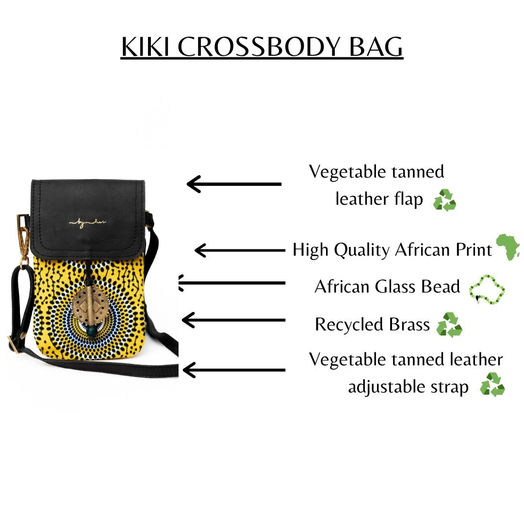 Yellow KIKI Crossbody Bag Cr214