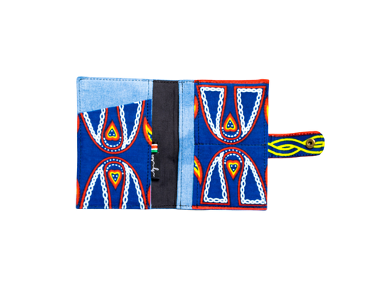 Blue/Red ZURI Passport Holder ZP0222