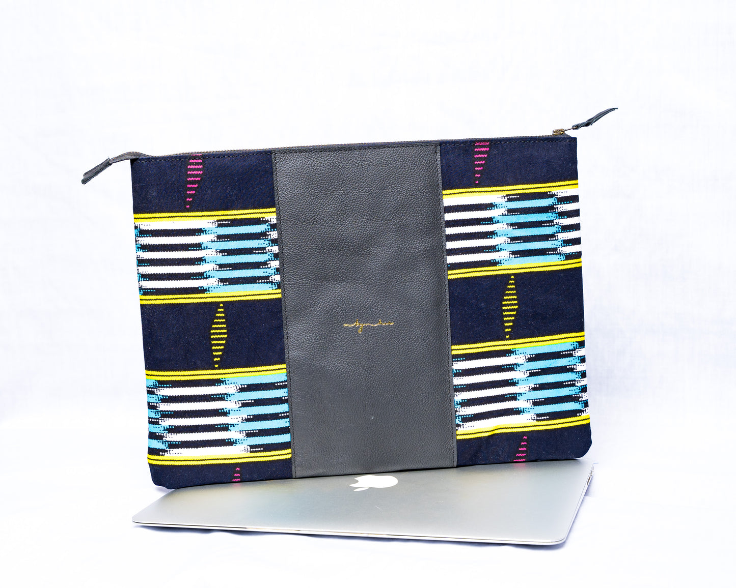 Black-Multicolor Jazzy Laptop Bag JA102