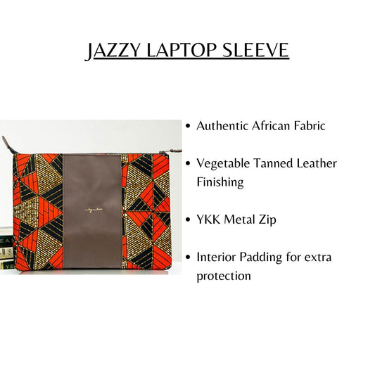 Orange Jazzy Laptop Bag JA126