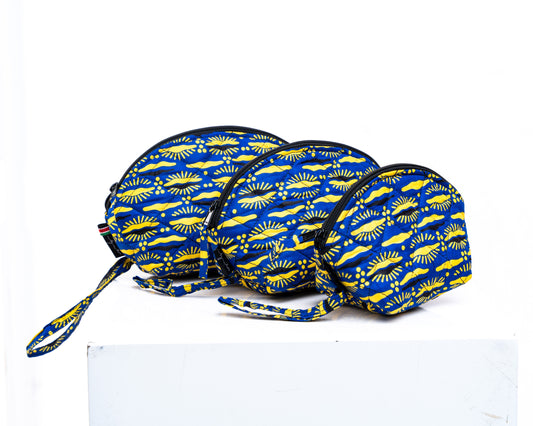 Blue Glam Pouch - GP002