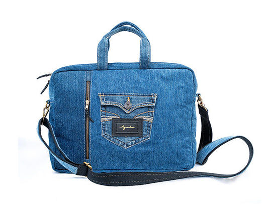 Kijani Upcycled Laptop Bag