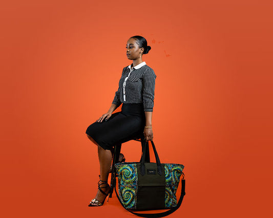 Green TWENDE Traveller Bag TT001