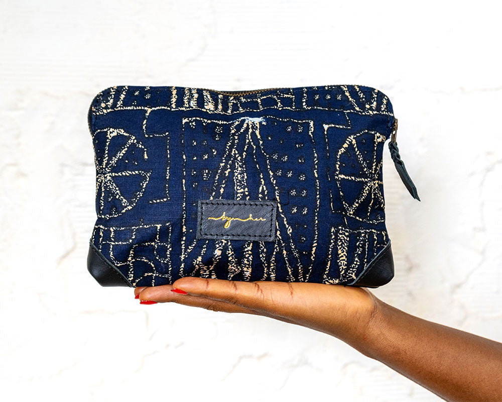 African-blue Jazzy Pouch JP101