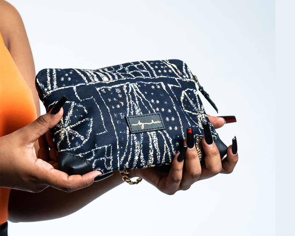 African-blue Jazzy Pouch JP101