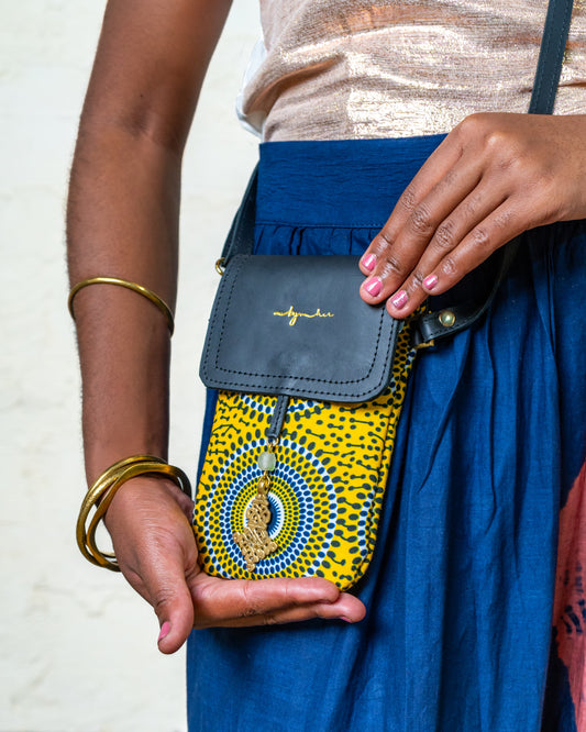 Yellow KIKI Crossbody Bag Cr214