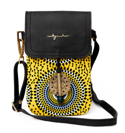 Yellow KIKI Crossbody Bag Cr214