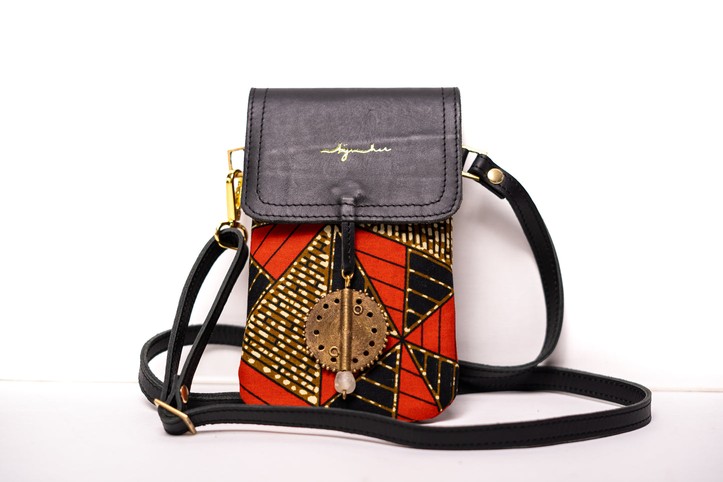 Orange KIKI Crossbody Bag Cr221