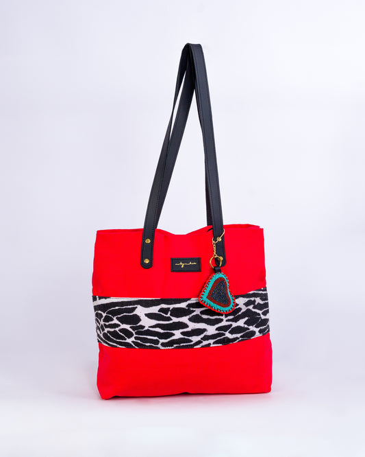 Flora Tote Bag + Keyring 006