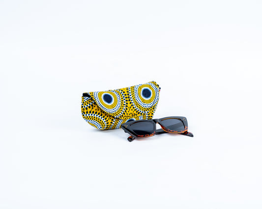 African Patterned Sunglass Pouch GP006
