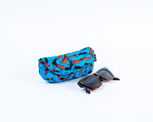 African Patterned Sunglass Pouch GP010