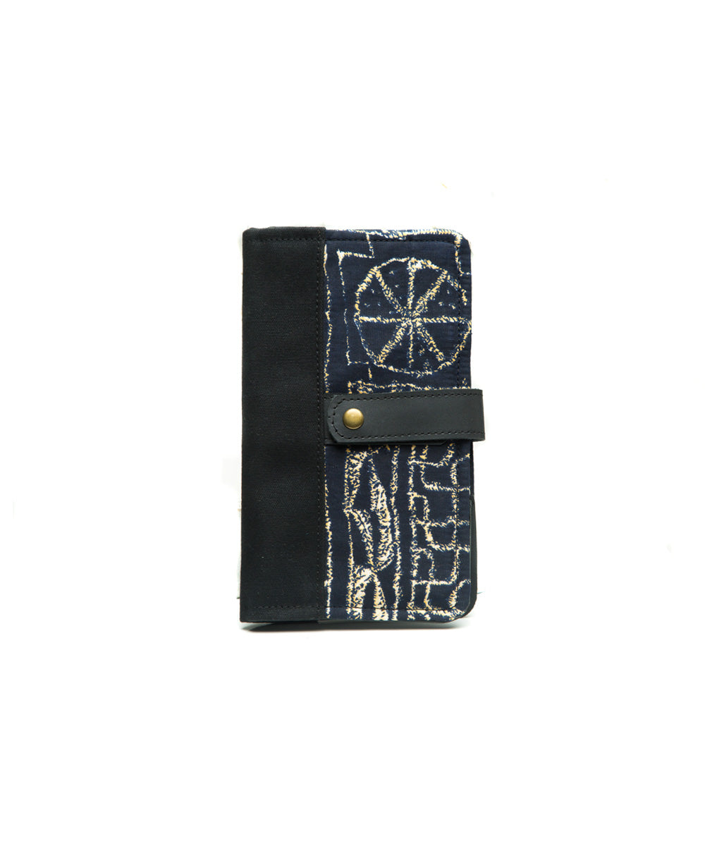 African-blue NAIROBI Long Passport Holder NP002