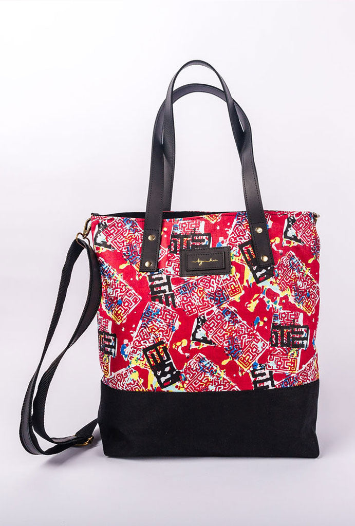 Red FANIKI Tote Bag FT504