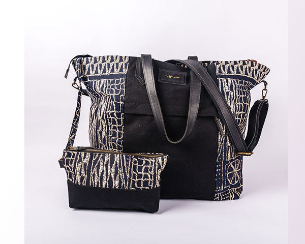 African-blue TWENDE Traveller Bag TT002