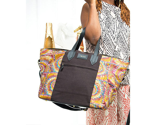 Brown TWENDE Traveller Bag TT004