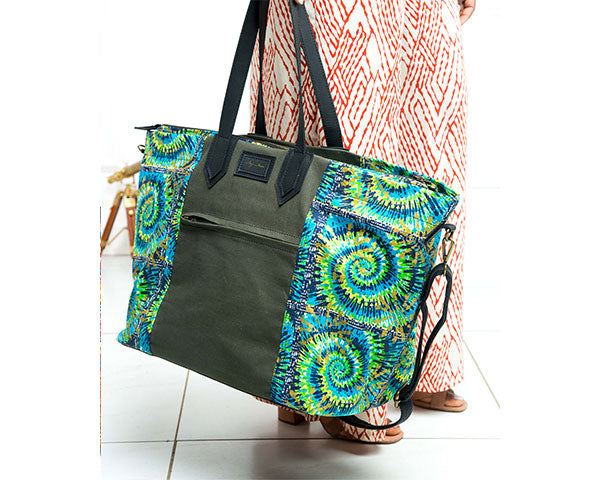 Green TWENDE Traveller Bag TT001