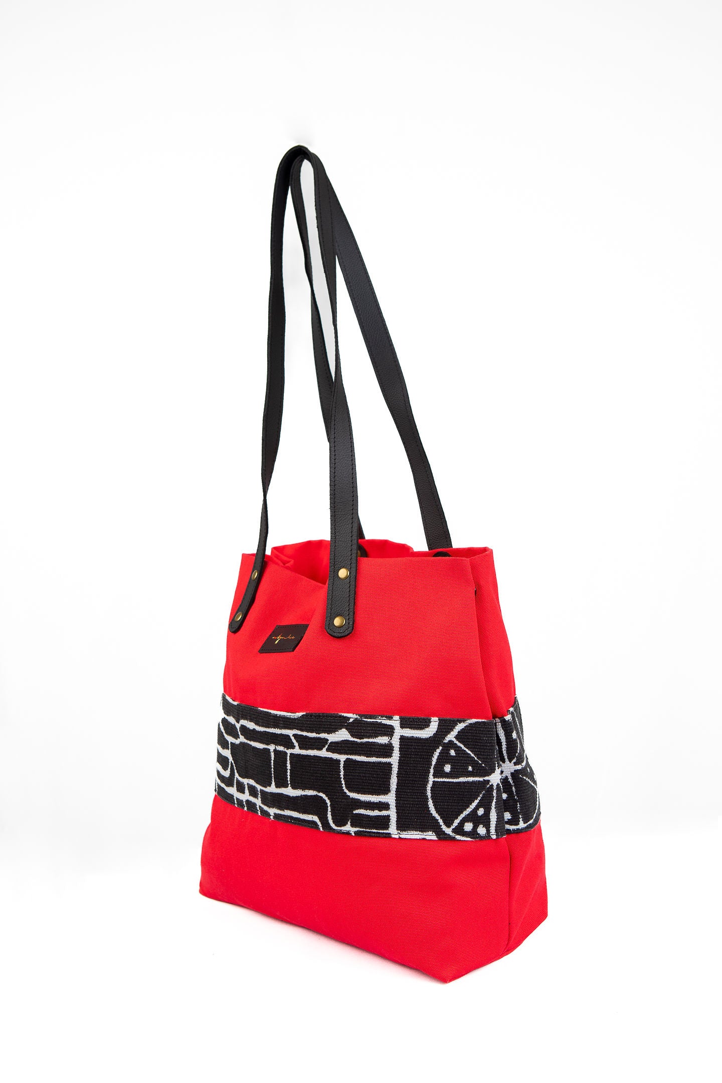 Red Flora Tote Bag FTB001