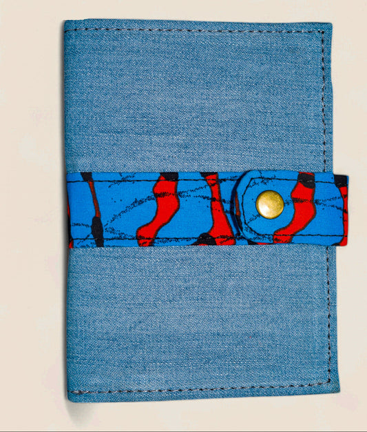 Blue ZURI Passport Holder ZP0224