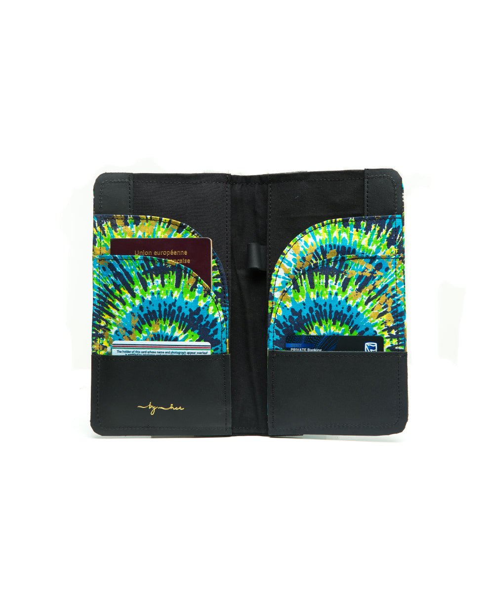 Green NAIROBI Long Passport Holder NP001
