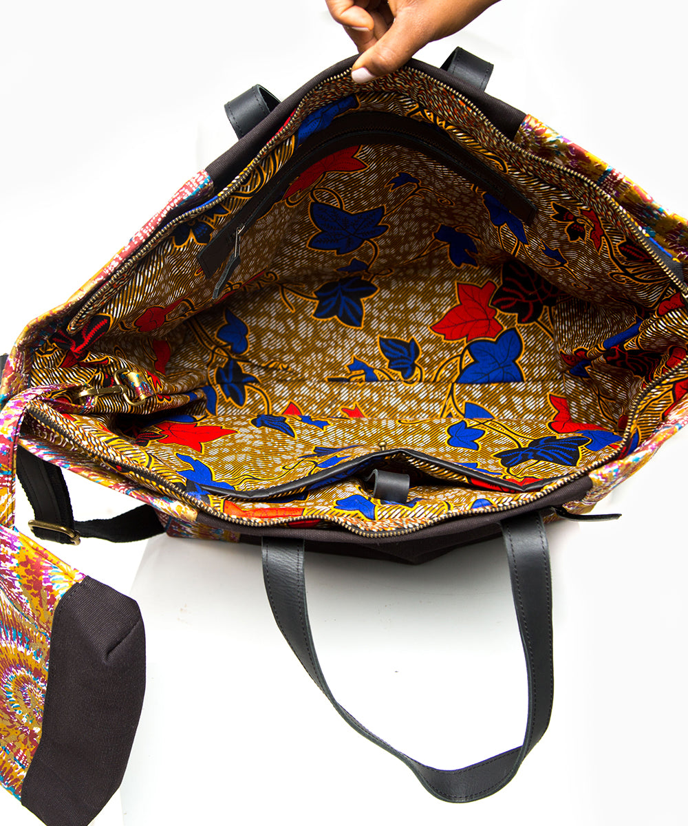 Brown TWENDE Traveller Bag TT004