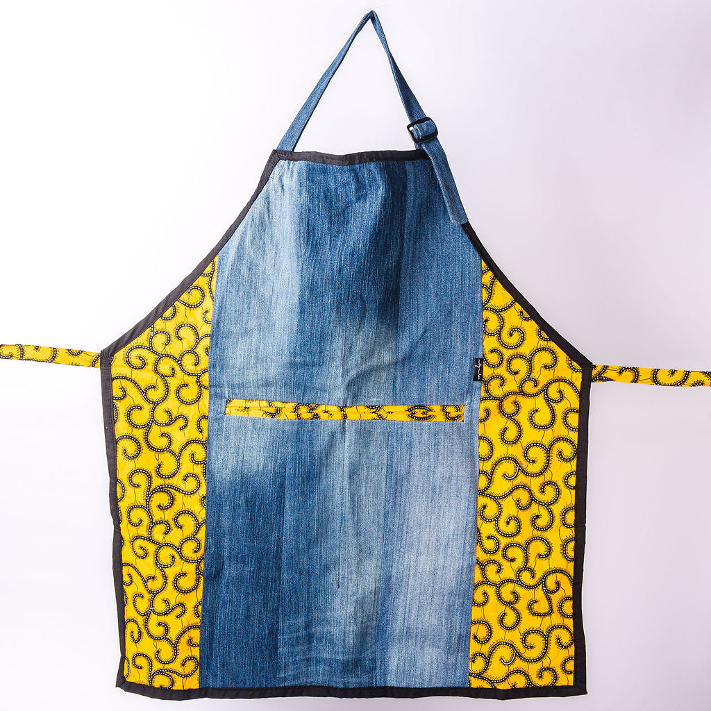Upcycled Jean Apron