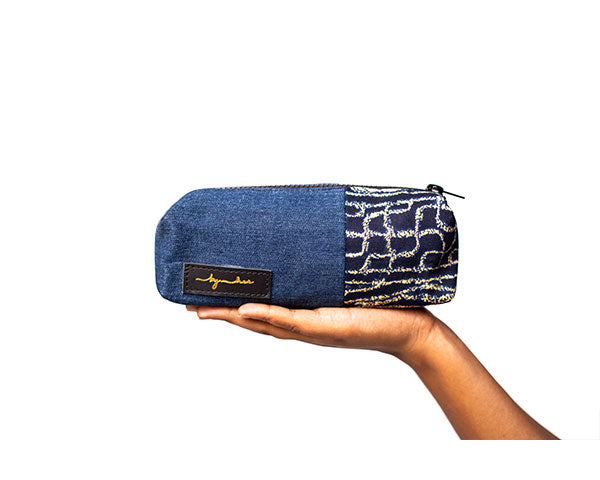 Upcycled Jeans Pencil Pouch