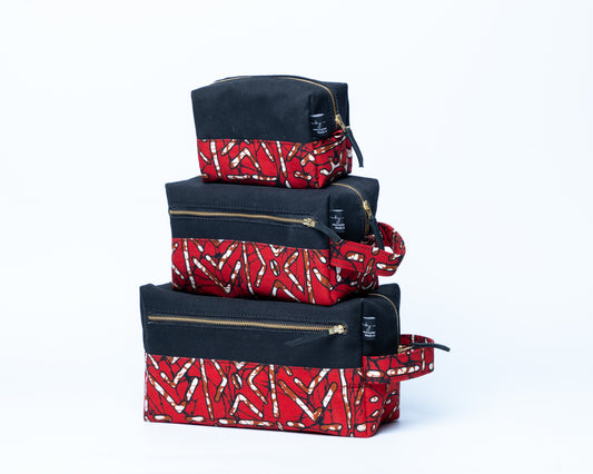 Red/Black Frikrea Washbag FW0108